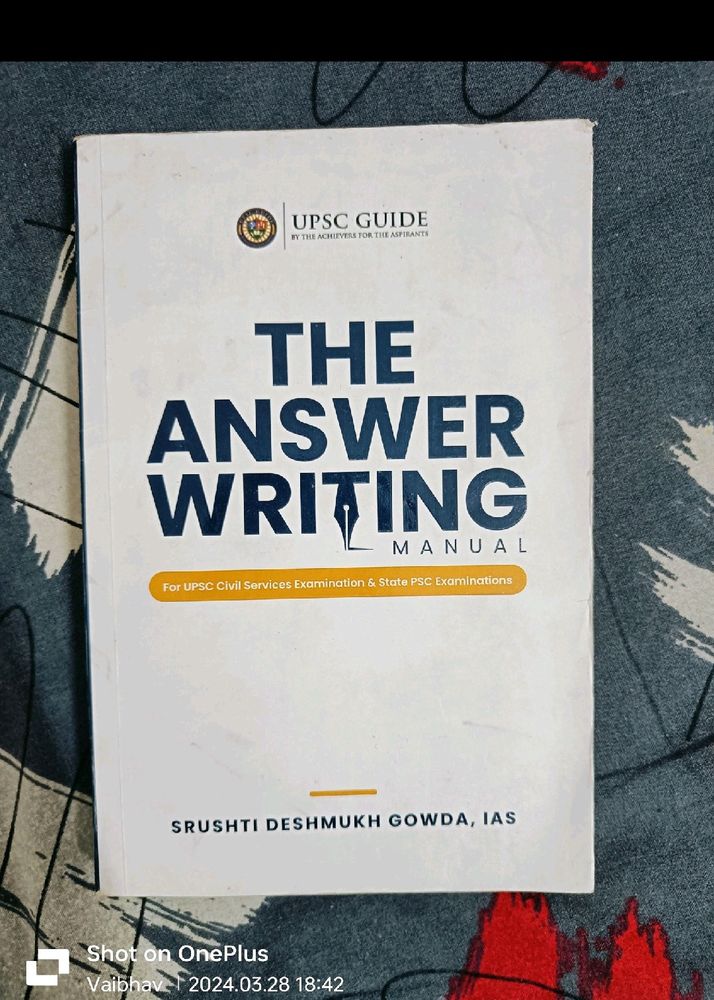 The Answer Writing By IAS Shristi jain