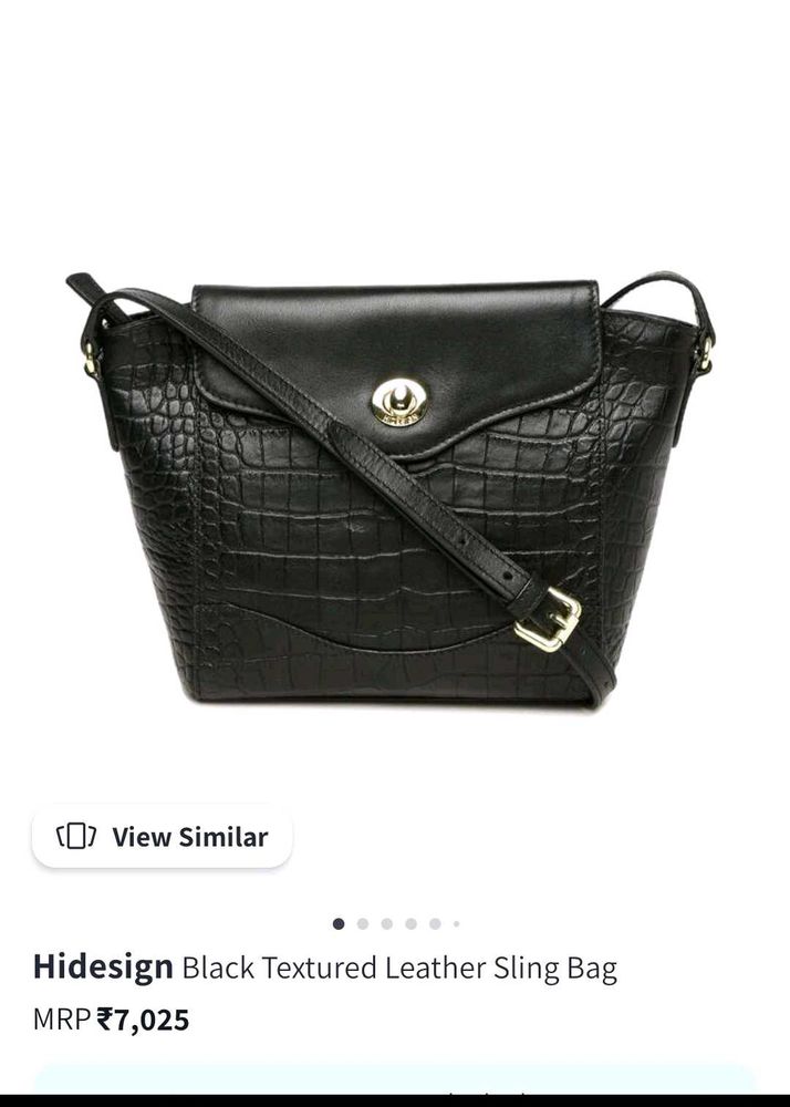 Chic Black Crossbody Bag