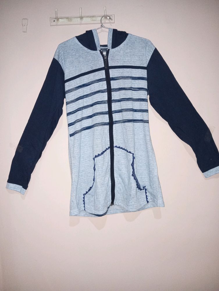 Clearance 📢📢 Blue Zipper Jacket