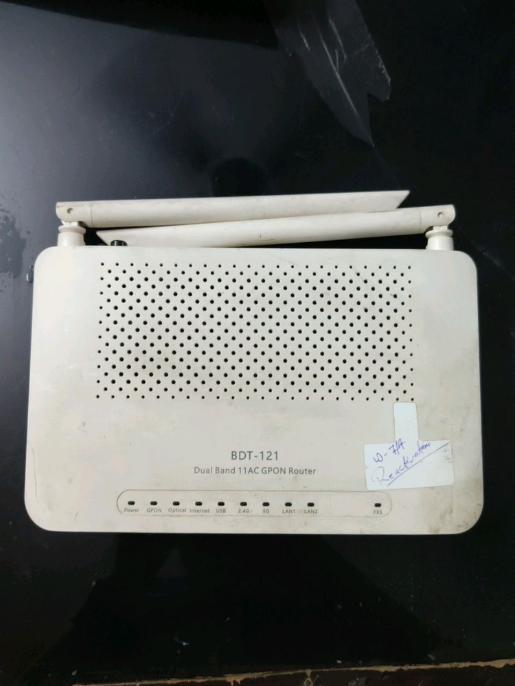 5G Dual Band GPON Router Without Adapter