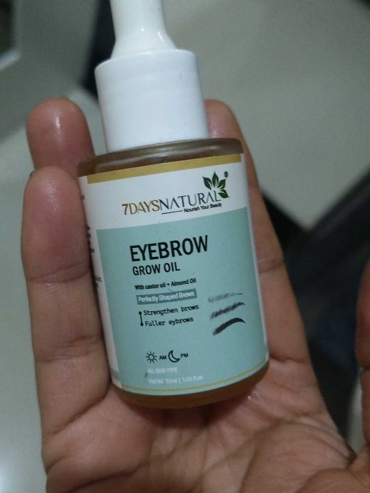 7Days Natural Eyebrow Grow Oil