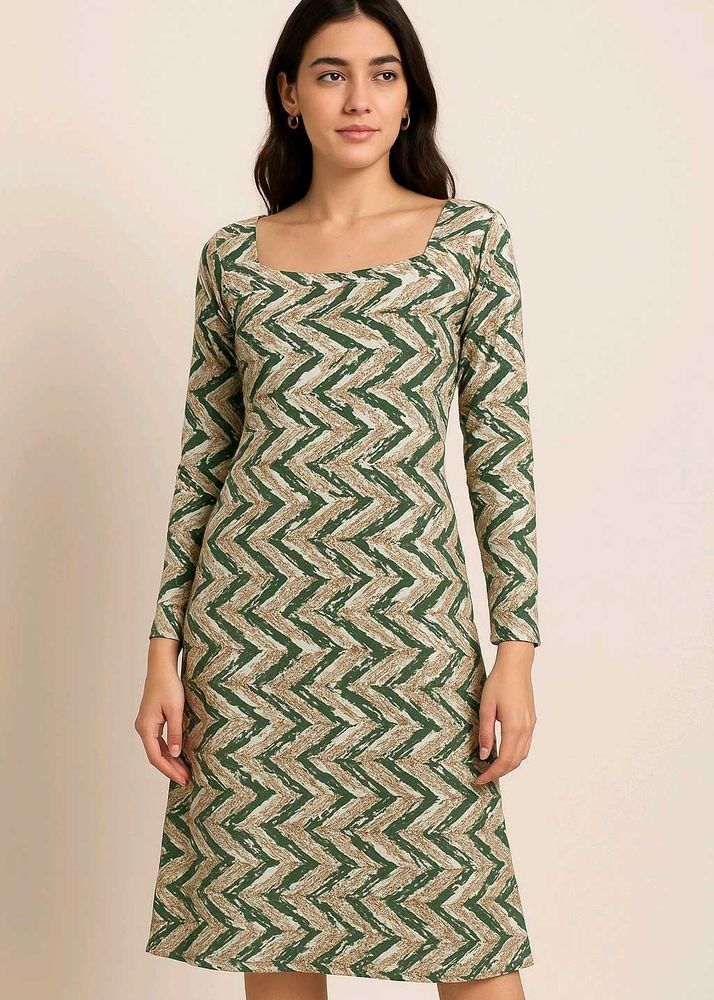 Chic Print Kurti