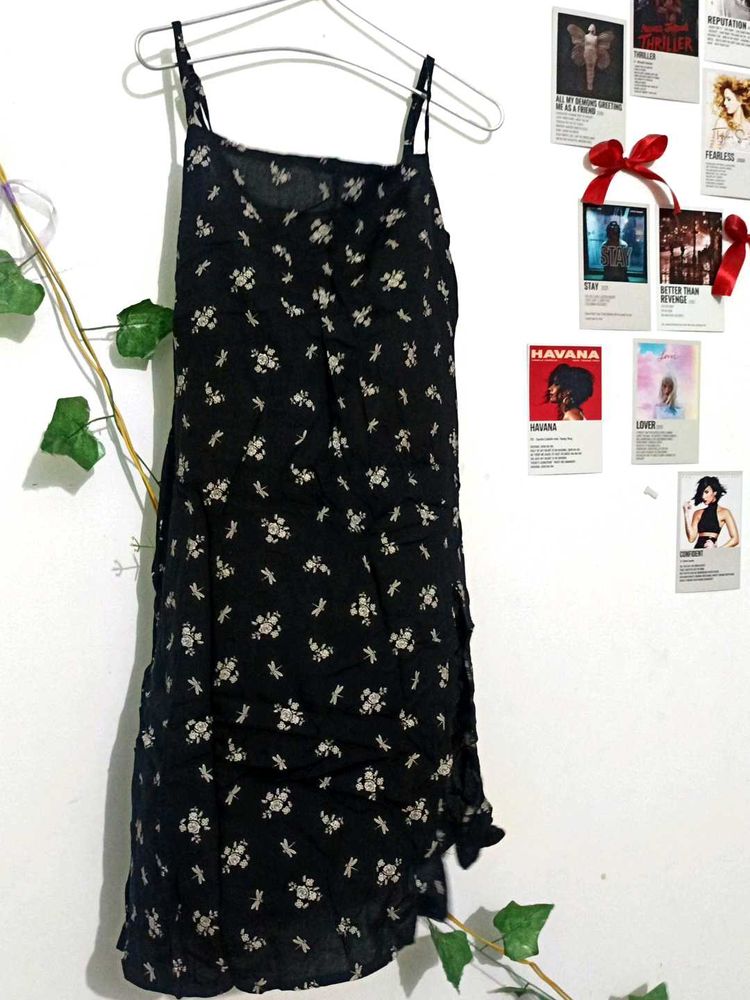 Floral Print Slip Dress