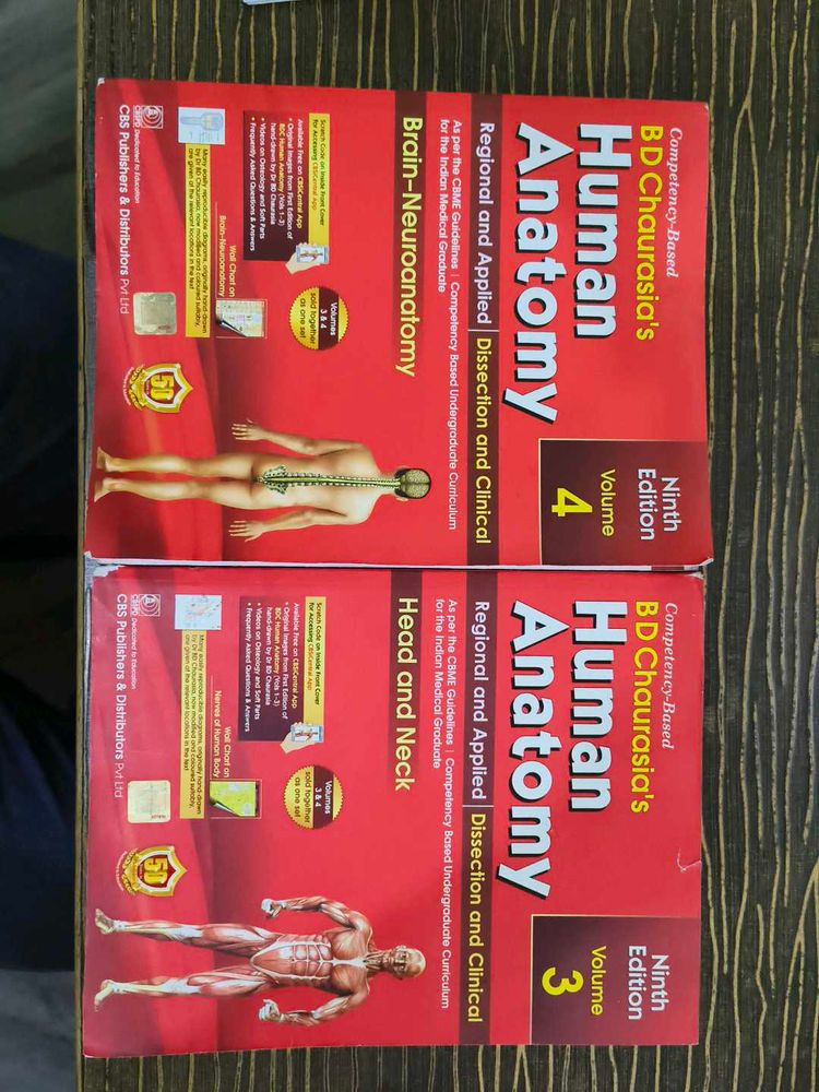 Human Anatomy Volume 3 &amp;4