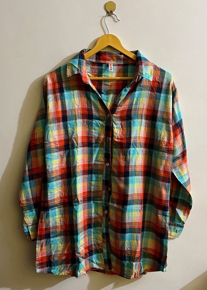 Colorful Plaid Shirt