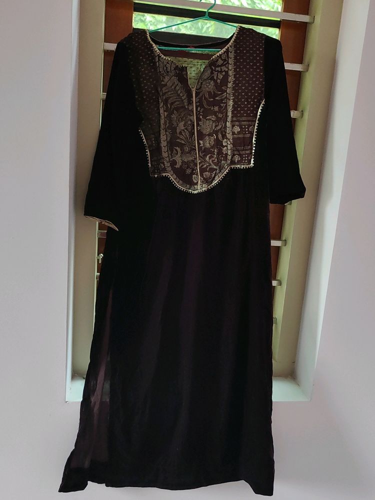 Velvet Kurta