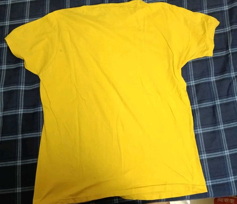 Yellow Basic Tee