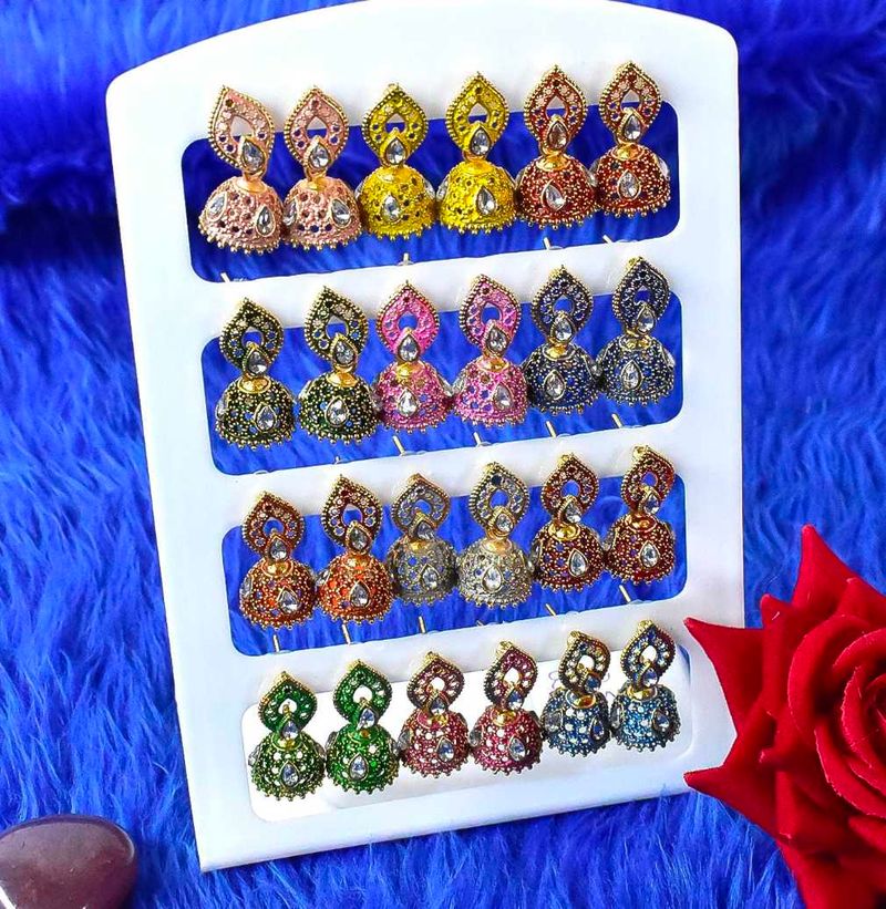 Earrings (12 Pairs)