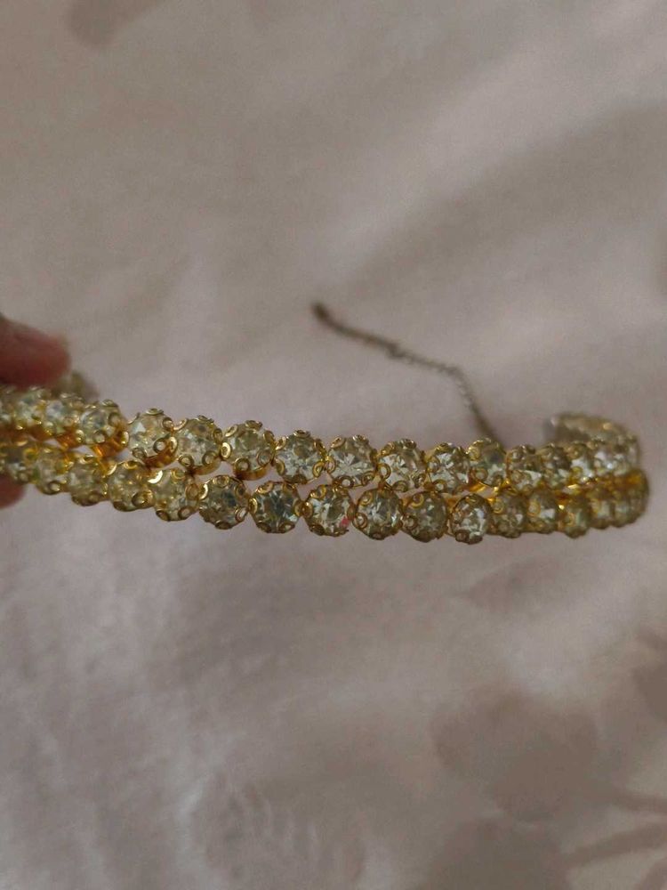Sparkling Rhineston Jwellery And Hair Pin