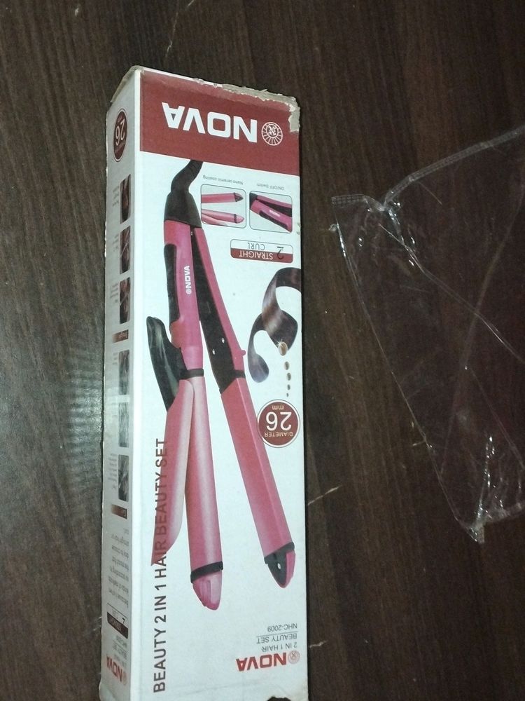 2 in One Hair Straightener And Curler