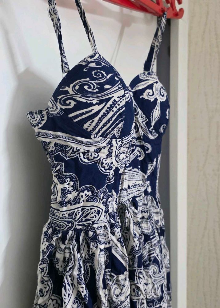 Padded Paisley Sundress