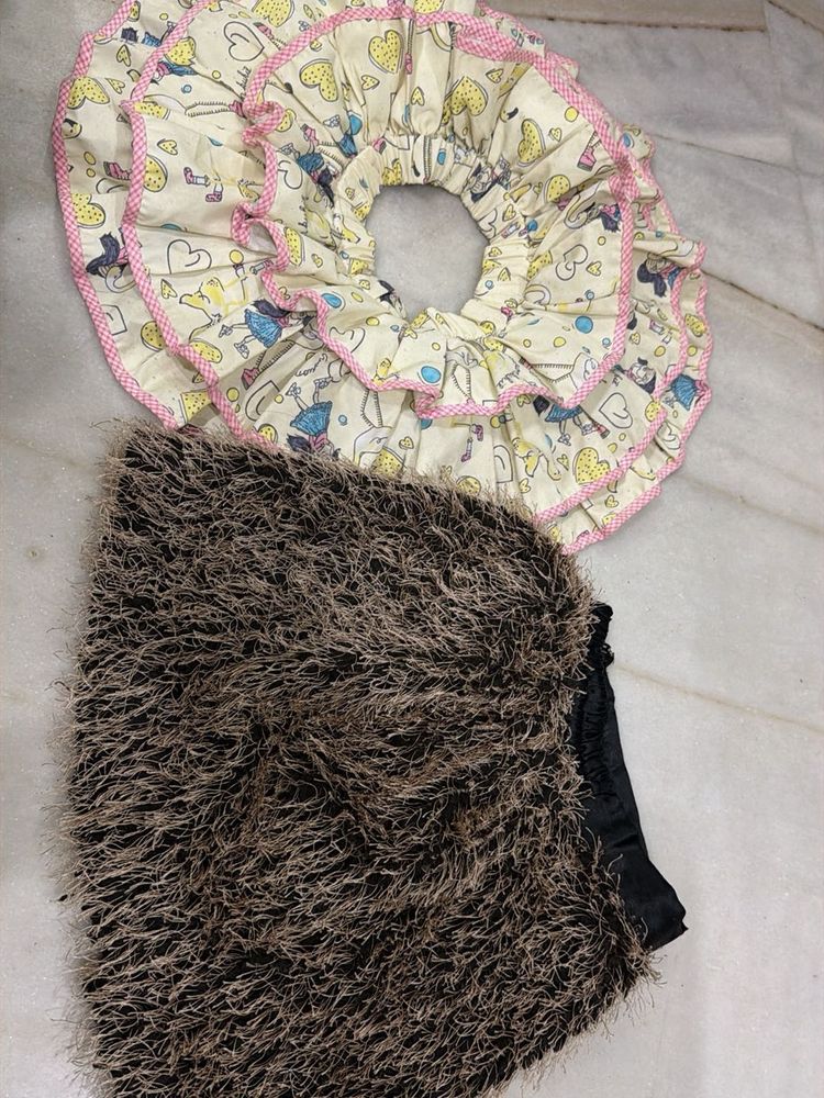 Girls&#39; Skirt &amp; Scarf Set