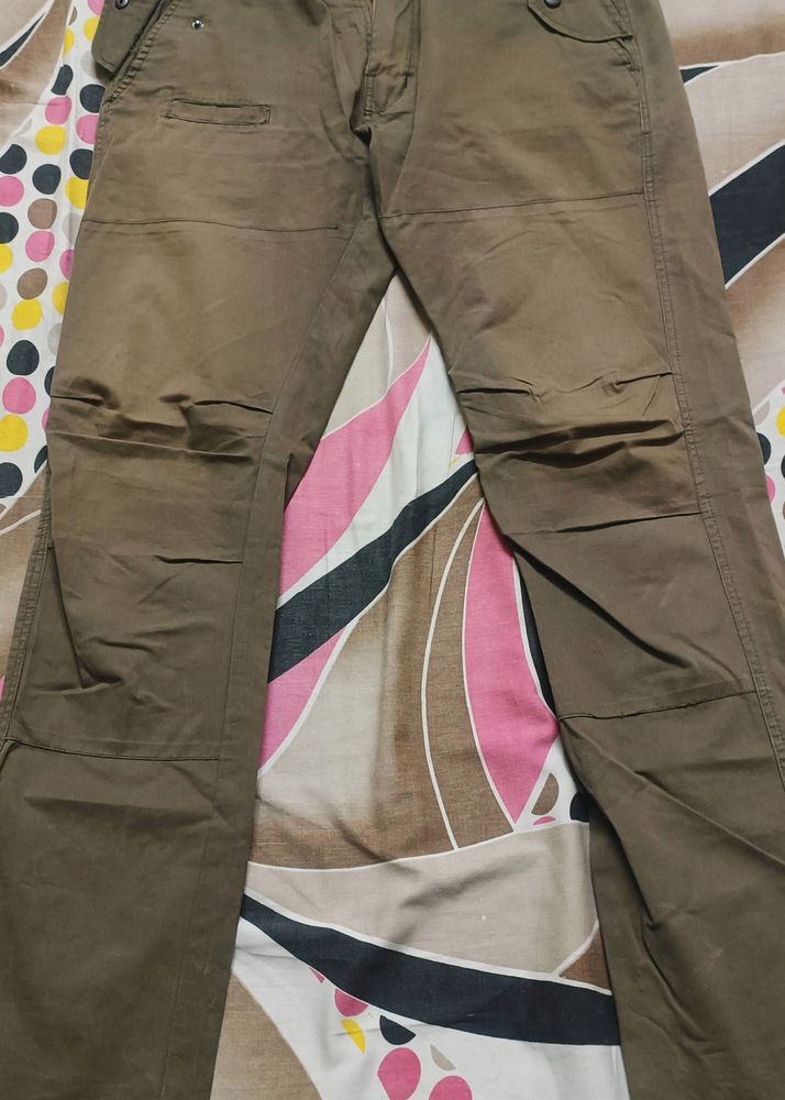 Brown Cargo Pants
