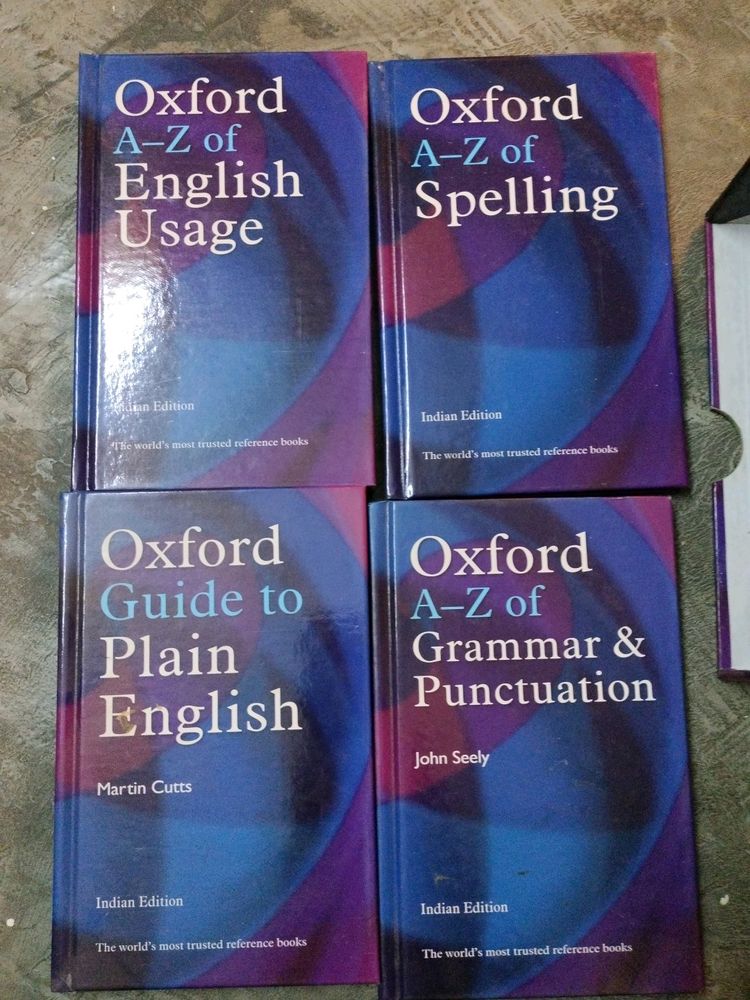 Oxford English Language Reference Set Of Four Books