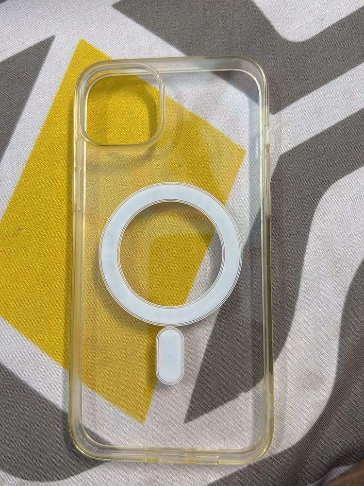 iphone 14 plus Clear back cover