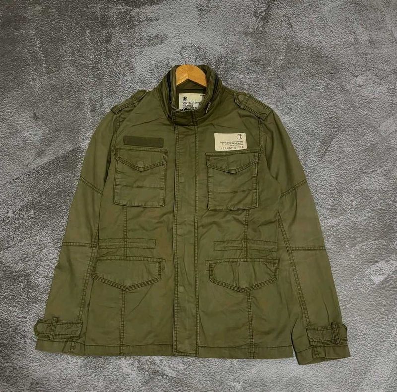Vintage Nearby Olive Green Jacket