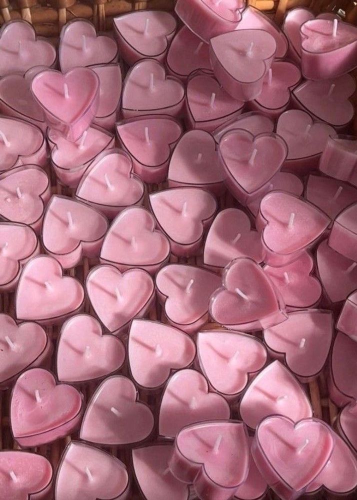 Aesthetic Pink candle set