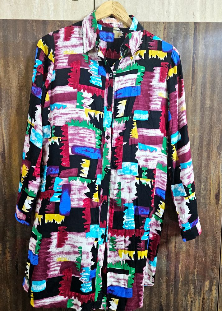 Womem Floral Printed Shirt
