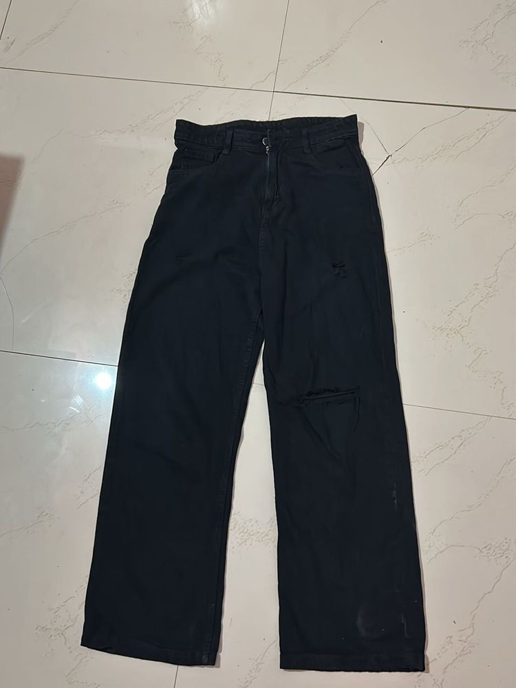 Black Jeans with Rips