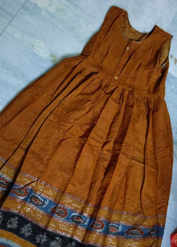 Vintage Style Brown Dress