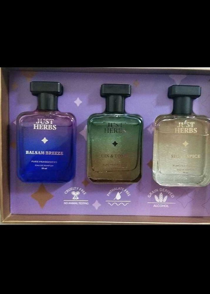 Just Herbs Perfume Set (For Men&amp; Women)