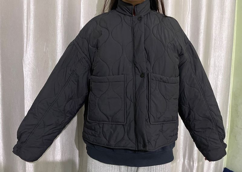 Black Quilted Jacket