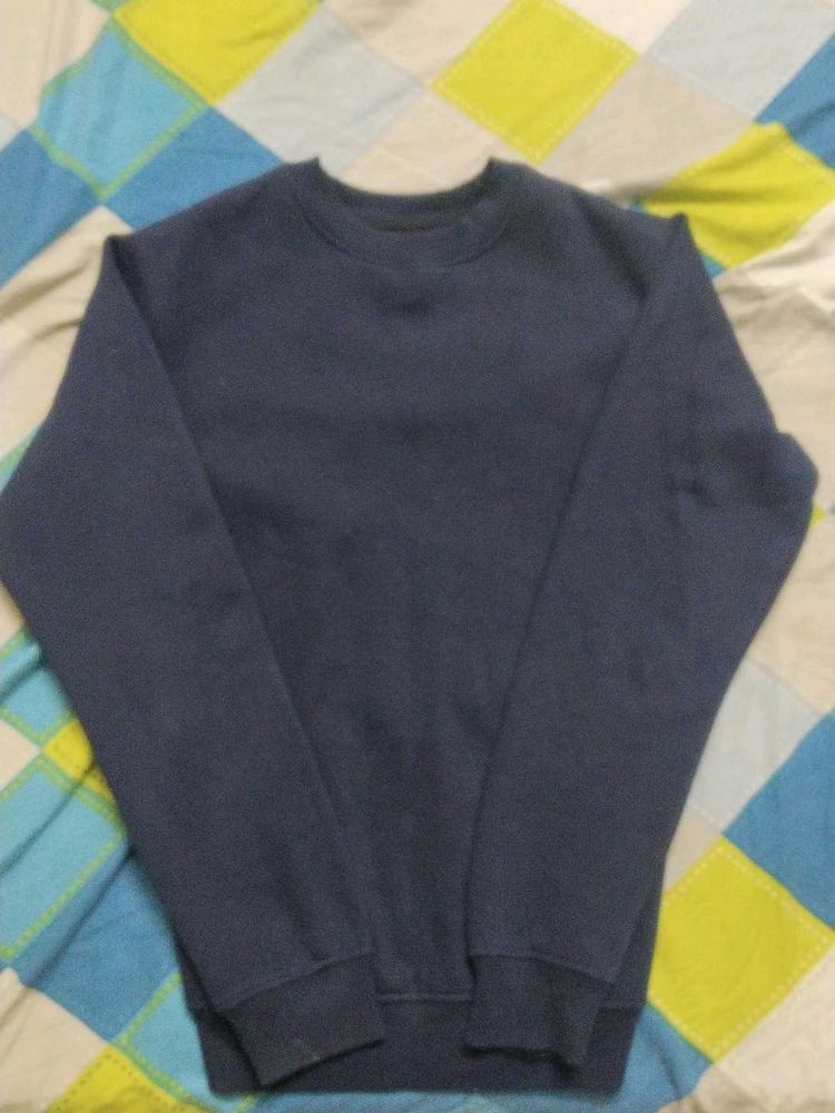 Navy Blue Pullover Sweater