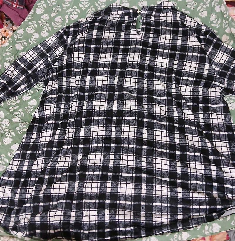Plaid Top