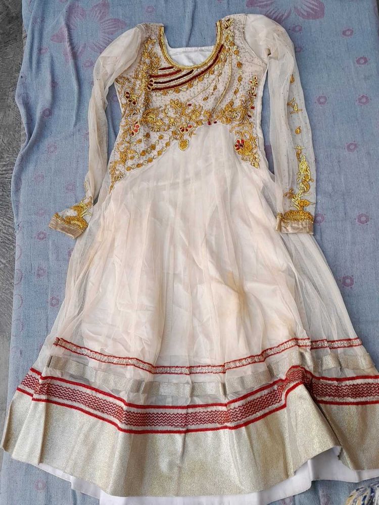 Gown New Full Embroidery Work