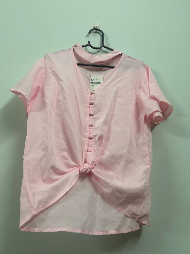 Top In Pink Color