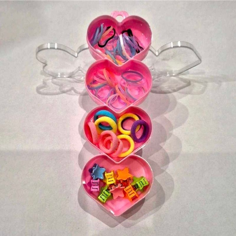 Heart Shape Hair Clips Srt
