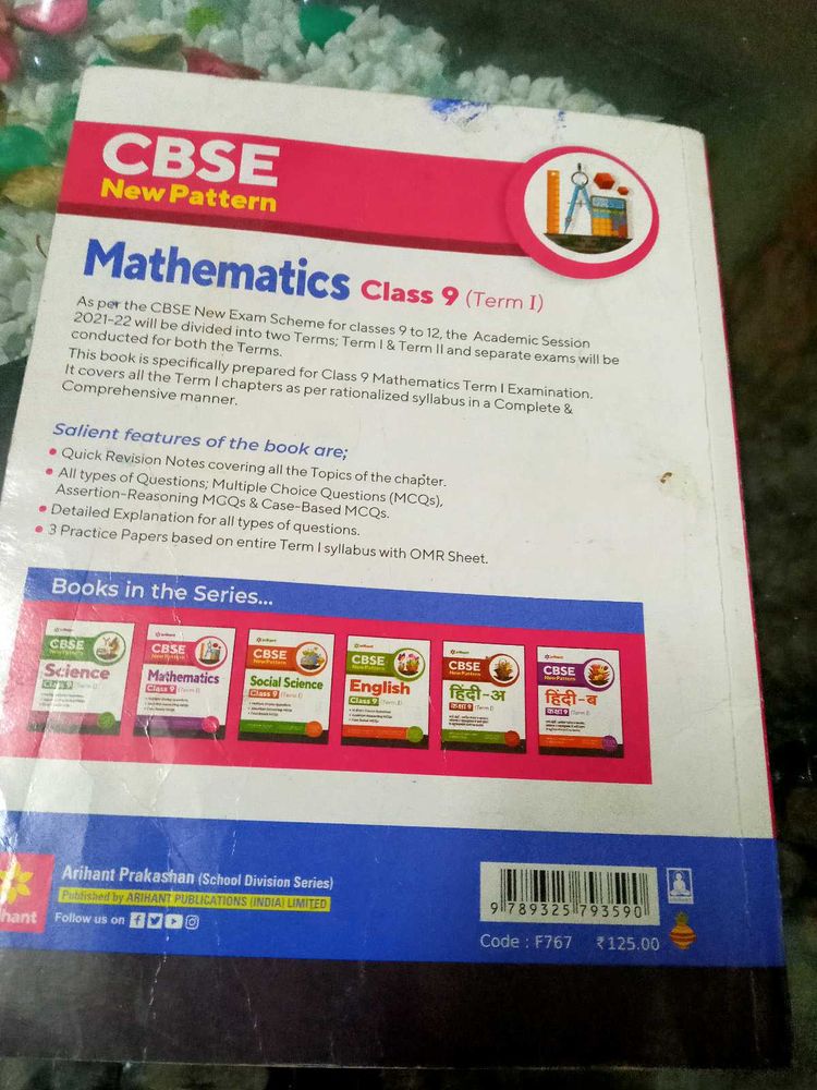 Class 9 Arihant Maths Book Guide