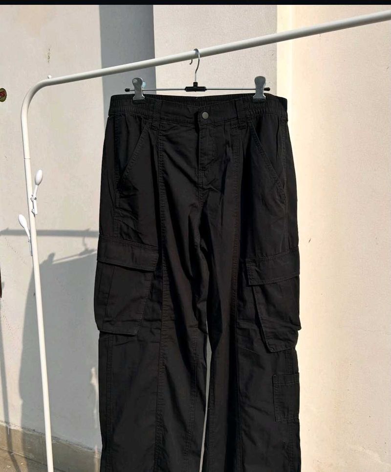 Black Cargo Pants
