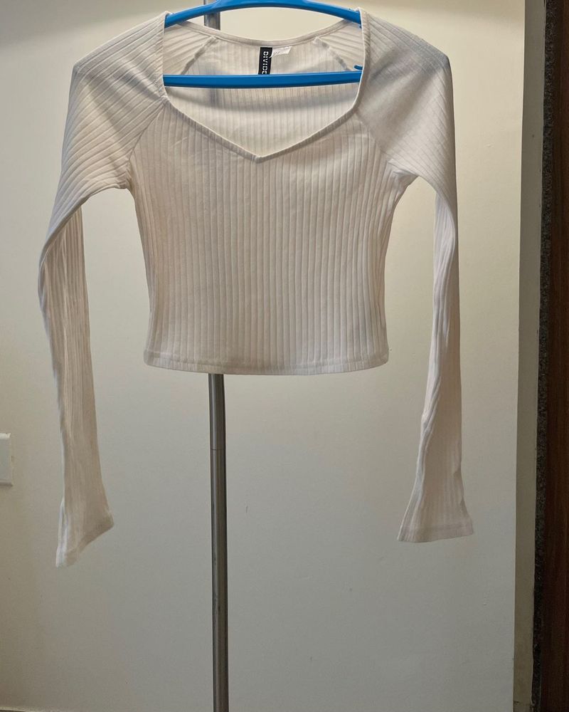 H&amp;M Rib Knit Top