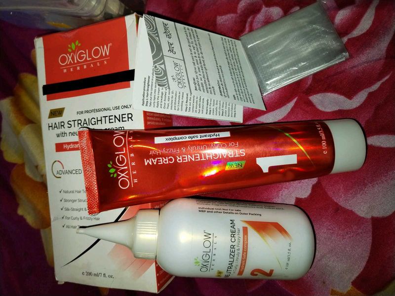 Oxyglow Straightening Cream
