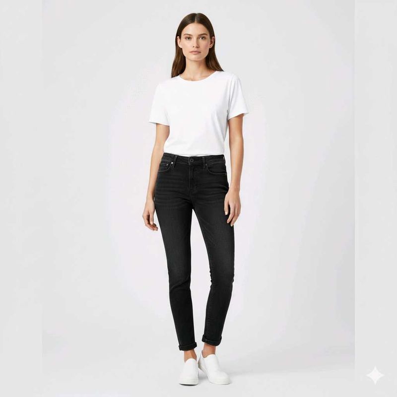 Black Denim Jeans