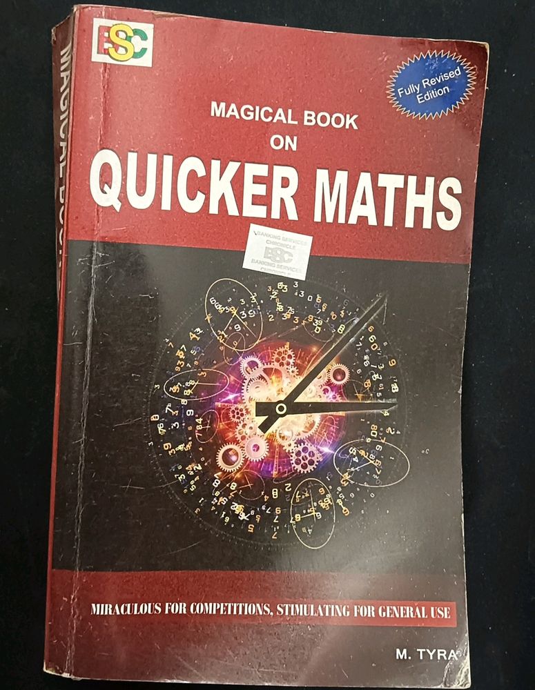 Quicker Maths