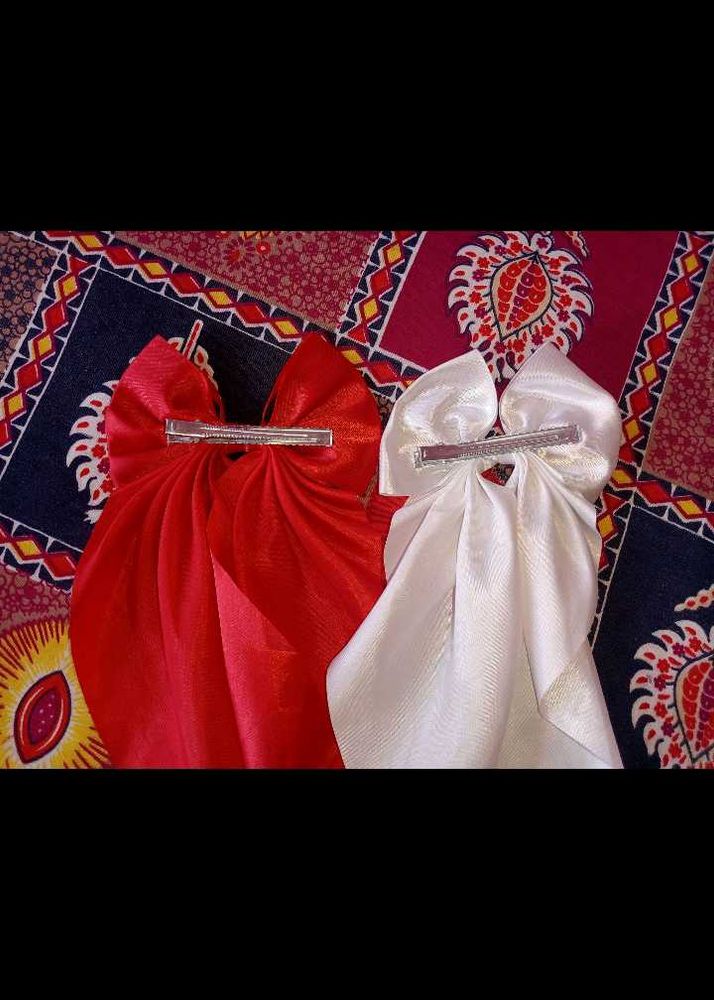 Cute Bow Hair Clips - Set of 2