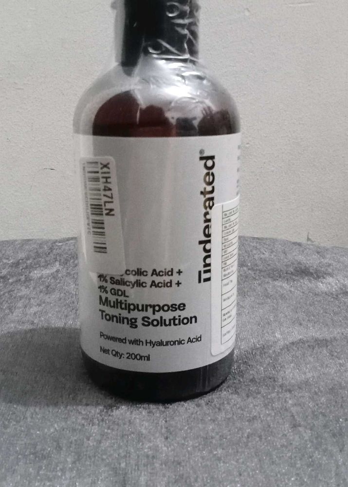 Underated Multipurpose Toning Solution