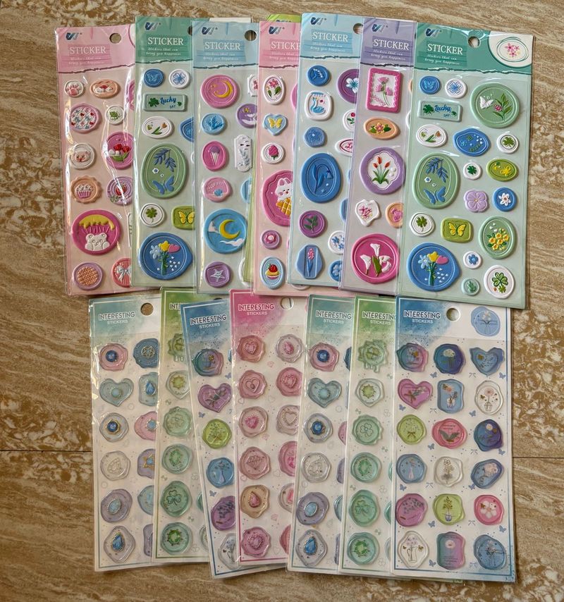 Wax Seal Lookalike Stickers