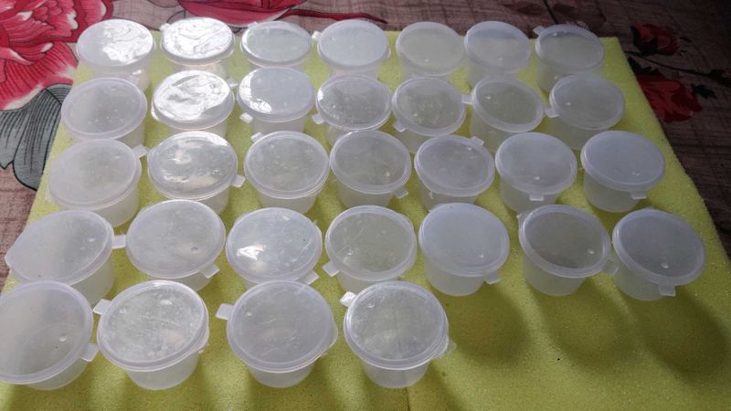 32 Small Plastic Containers with Lids