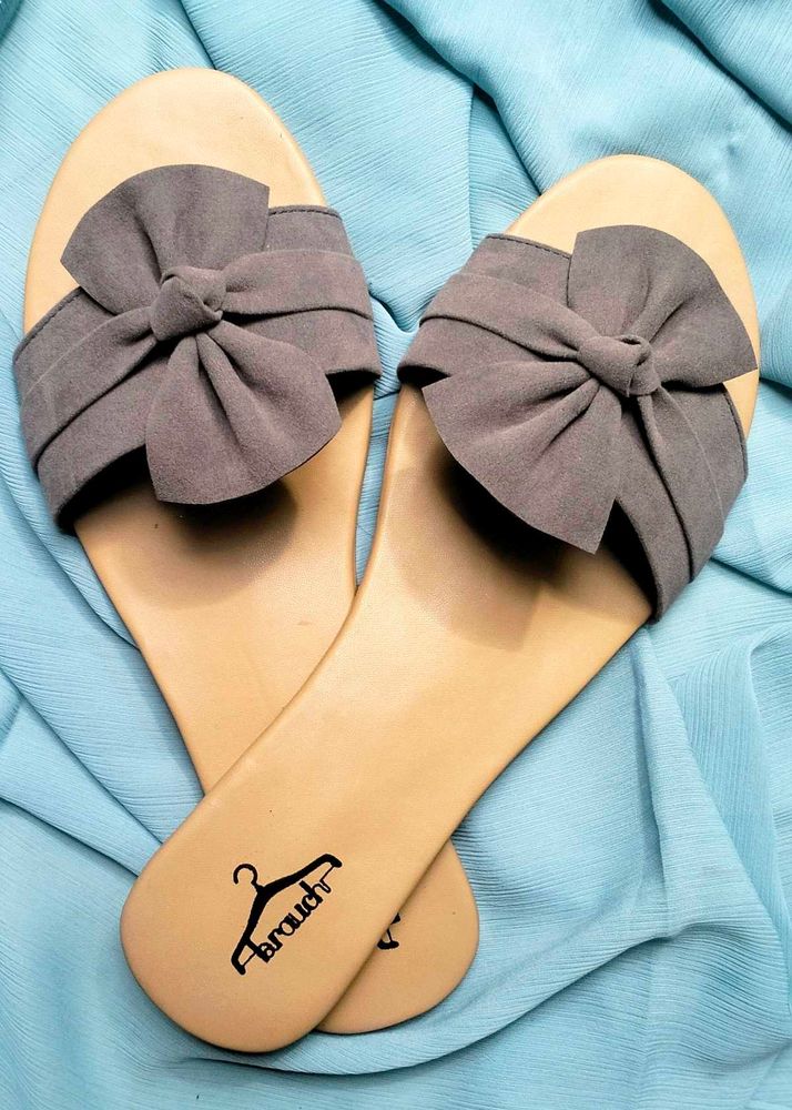 Velvet Bow Flats
