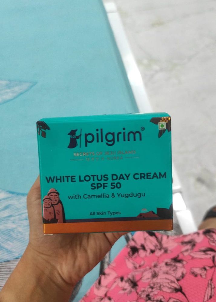 Pilgrim White Lotus Day Cream SPF 50
