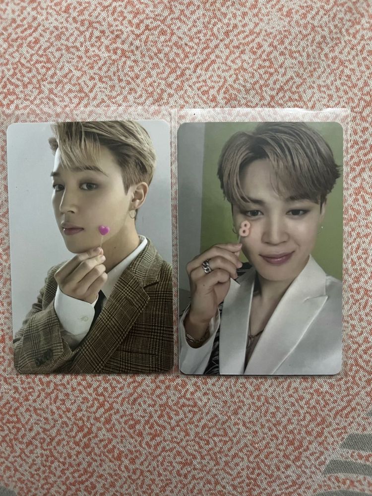 Bts Jimin Official Photocards