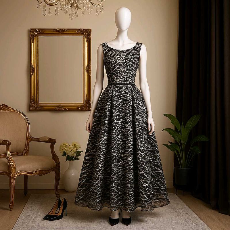 Elegant Black Maxi Dress