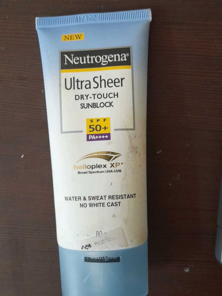 Neutrogena Ultra Sheer Sunblock