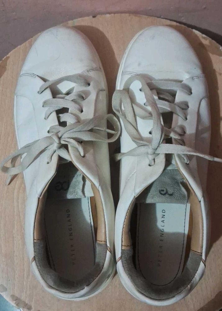Stylish Peter England White Sneaker