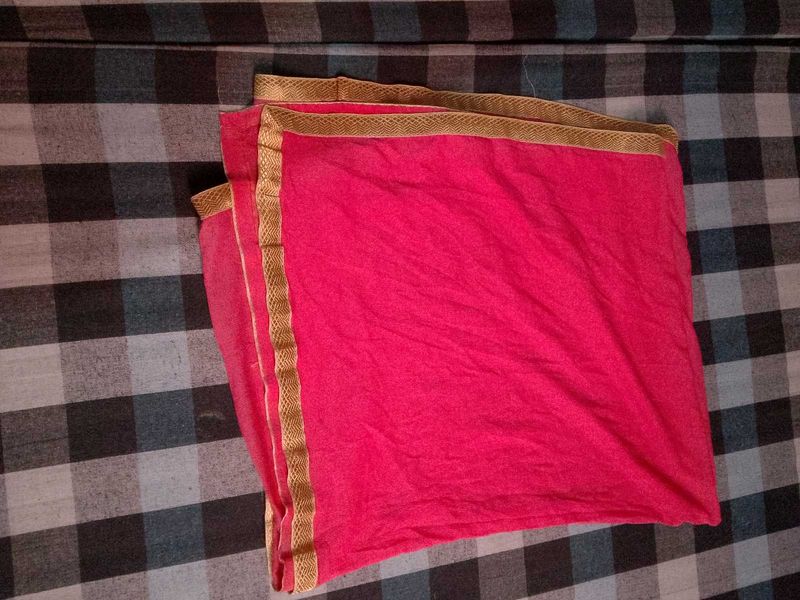 Rose Colour Dupatta