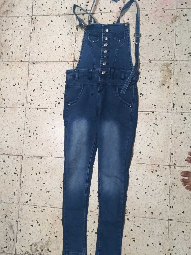 Denim Overalls