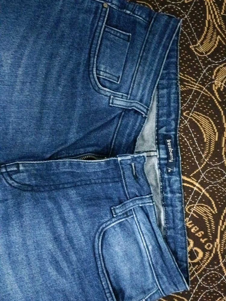 Dressberry Navy Blue Jeans